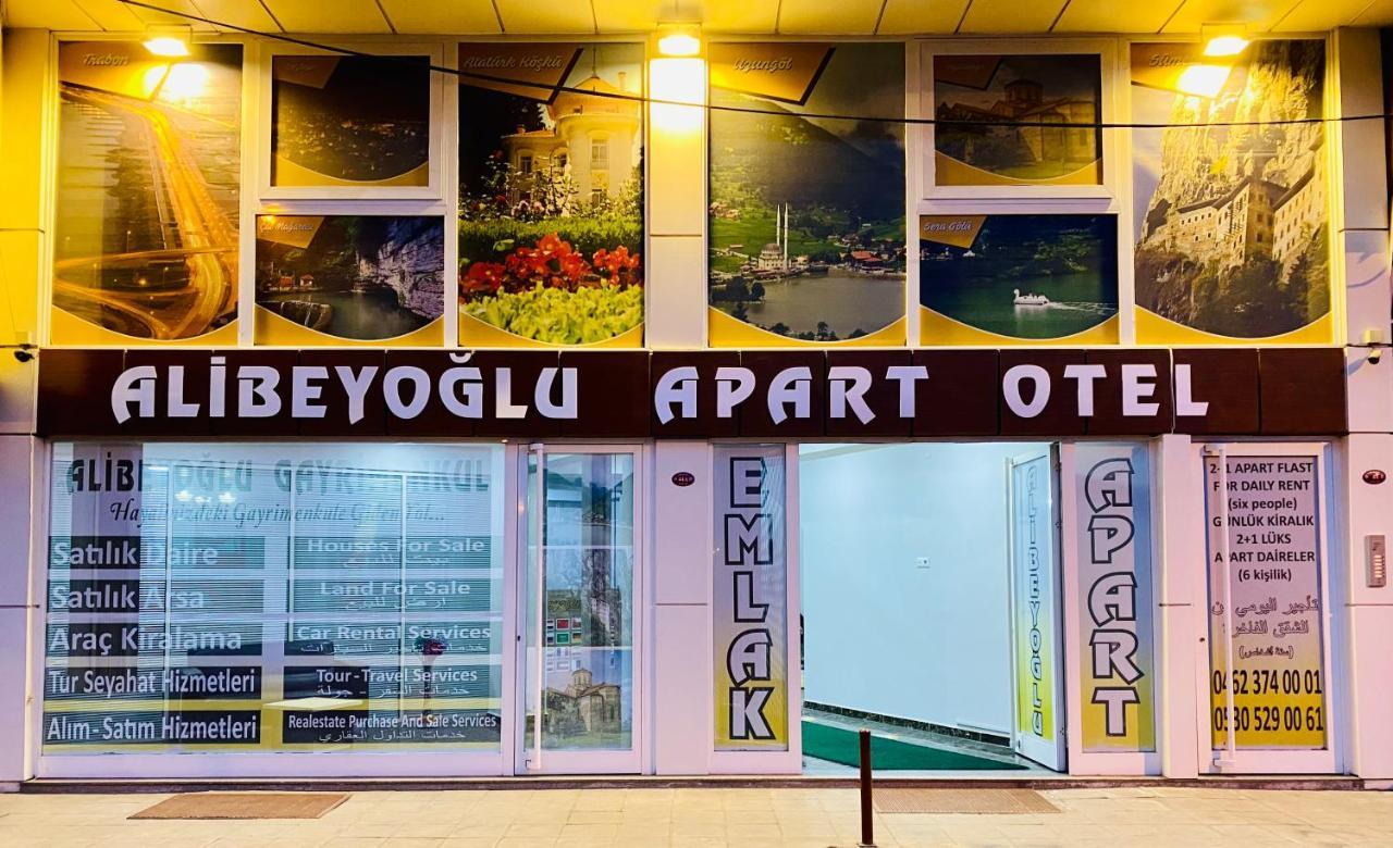 Alibeyoglu Apart Otel トラブゾン エクステリア 写真